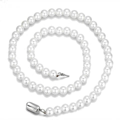 Women's Clavicle Pearl Necklace #CHA262