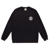 BAPE x Stussy Letter Print Crew Neck Sweatshirt
