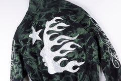 Green Marble Paradise Hoodie