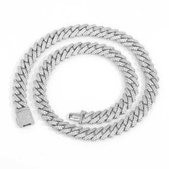 Men's Diamond-studded Cuban Necklace # CHA041