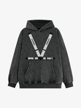 Racing Seat Belt Pattern Design Hoodie
