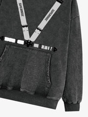 Racing Seat Belt Pattern Design Hoodie