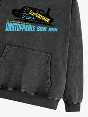 SPUERMADE Unstoppable Soul Ride Graphic Hoodie