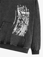 Tire track pattern design Hoodie