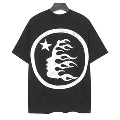 HELLSTAR Classic Lettering Rhinestone T-Shirt