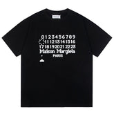 Number Print T-Shirts