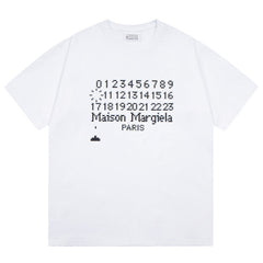 Number Print T-Shirts