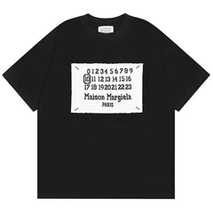Digital Letter Logo T-Shirts