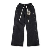 SAINT VANITY Nylon Hooded Track Pants “Black”