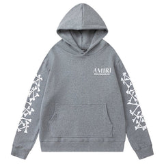 AMlRl Stacked Bones Hoodies