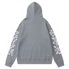 AMlRl Stacked Bones Hoodies