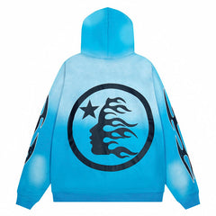 Hellstar Studios Logo Printed Zip Hoodie