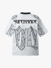 Jersey Style Snake Print T-Shirt - 2418