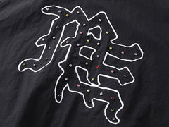 MIXED EMOTION “ME” Rhinestone Nylon Jacket