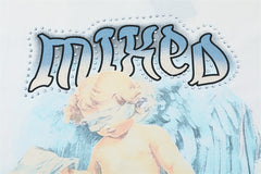 MIXED EMOTION White Angel Sleeveless Tee