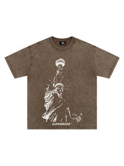 Orginal Lconic Statue Graphic T-Shirt