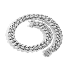 Men's Titanium Steel Cuban Necklace #CHA110