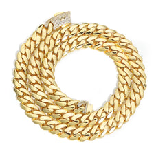 Men's Micro-paved Zirconia Cuban Necklace # CHA337