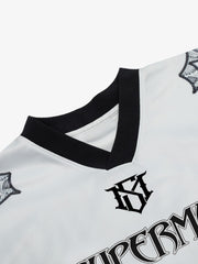 Jersey Style Snake Print T-Shirt - 2418