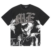 MIXED EMOTION “Beach” Rhinestone Tee