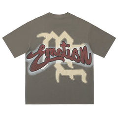 MIXED EMOTION “Rhinestone” Cropped Tee