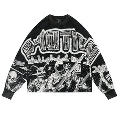 MIXED EMOTION “Astro” Long Sleeve Sweatshirts