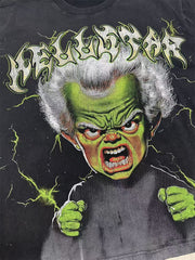 HELLSTAR Green Old Man T-Shirt