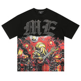 MIXED EMOTION “Octopus” Rhinestone Tee