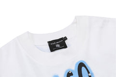 MIXED EMOTION Rhinestone Cropped Tee