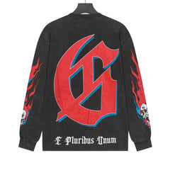 GODSPEED Skeleton Chessboard Long Sleeve T-Shirt