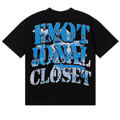 MIXED EMOTION Rhinestone Racer Tee