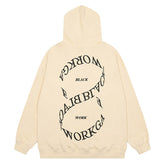 TIFO Letter Print Hoodie