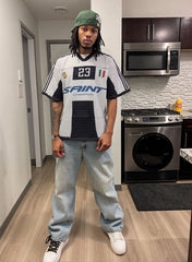 Saint Michael Graphic Printed T-Shirt