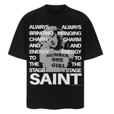 Saint Michael Graphic Printed T-Shirt