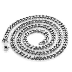 Men's Stainless Steel Cuban Necklace #CHA026