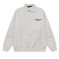 Fear Of God Essentials 25FW Lapel Pullover Sweatshirt