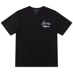AMIRl Embroidered Logo T-Shirts