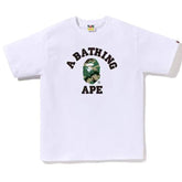 BAPE Woodland Camo College Tee