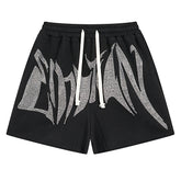 MIXED EMOTION Rhinestone Shorts