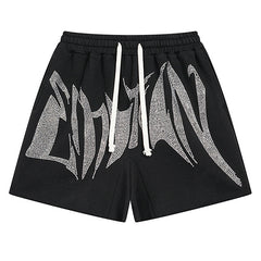 MIXED EMOTION Rhinestone Shorts