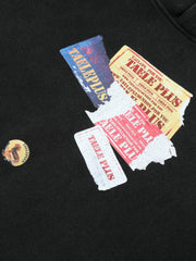 Micro-label letters 4x4 print Hoodie