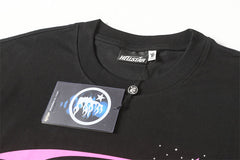 HELLSTAR Classic Lettering Rhinestone T-Shirt