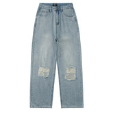 MIXED EMOTION Rhinestones Jeans