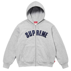 Supreme 25FW Thermal Lined Zip Up Hooded Sweatshirt