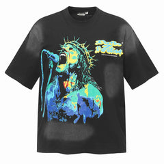 Soul Graffiti Washed T-shirt