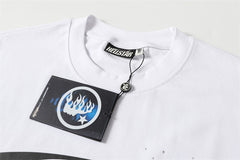 HELLSTAR Classic Lettering Rhinestone T-Shirt