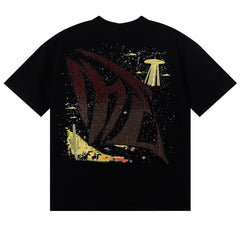 MIXED EMOTION Rhinestone Tee