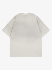 Distressed Digital Print T-shirt