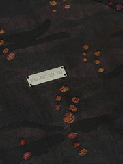 Thesupermade Washed Distressed Zipper Hooded Jacket