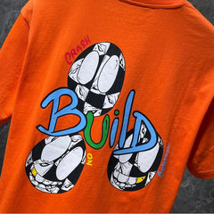 Chrome Hearts Matty boy Graffiti orange T-Shirt